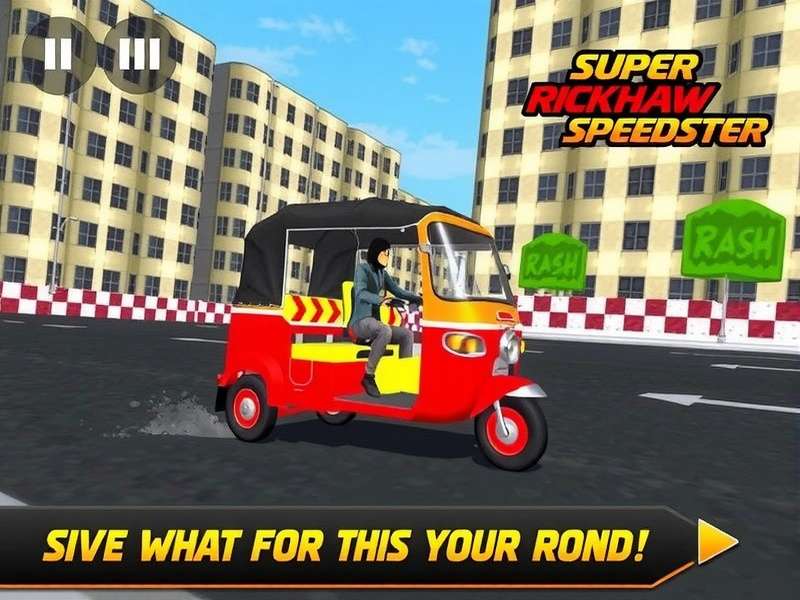 Super Rickshaw Speedster Gameplay